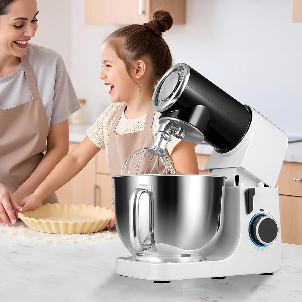 6.5QT Stand Mixer with Ice Cream Maker, 700W Multifunctional Mixer