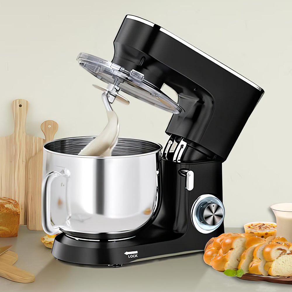 8.5QT Stand Mixer 900W, 10-Speed Tilt-Head Electric Food Mixer with Bowl