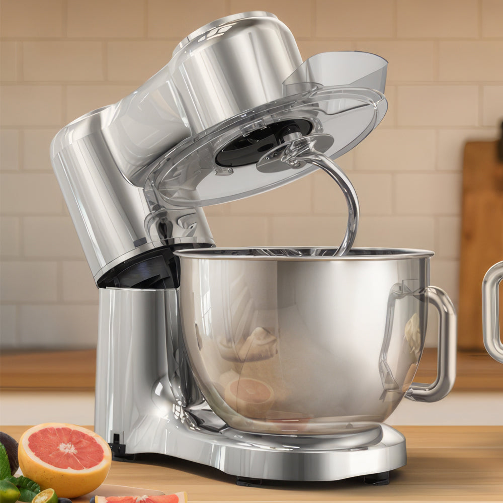 9QT Stand Mixer 660W, Professional Kitchen Mixer with Stainless Steel Bowl