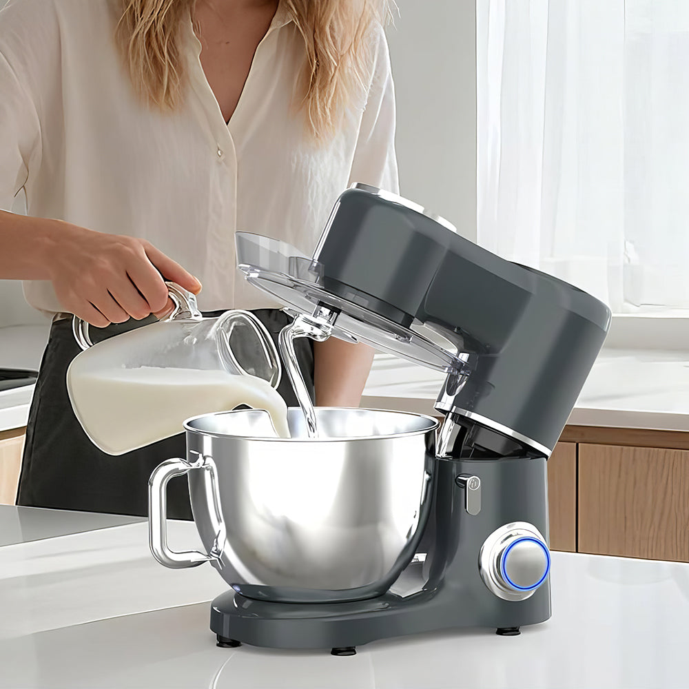 9QT Stand Mixer 660W, Professional Kitchen Mixer with Stainless Steel Bowl