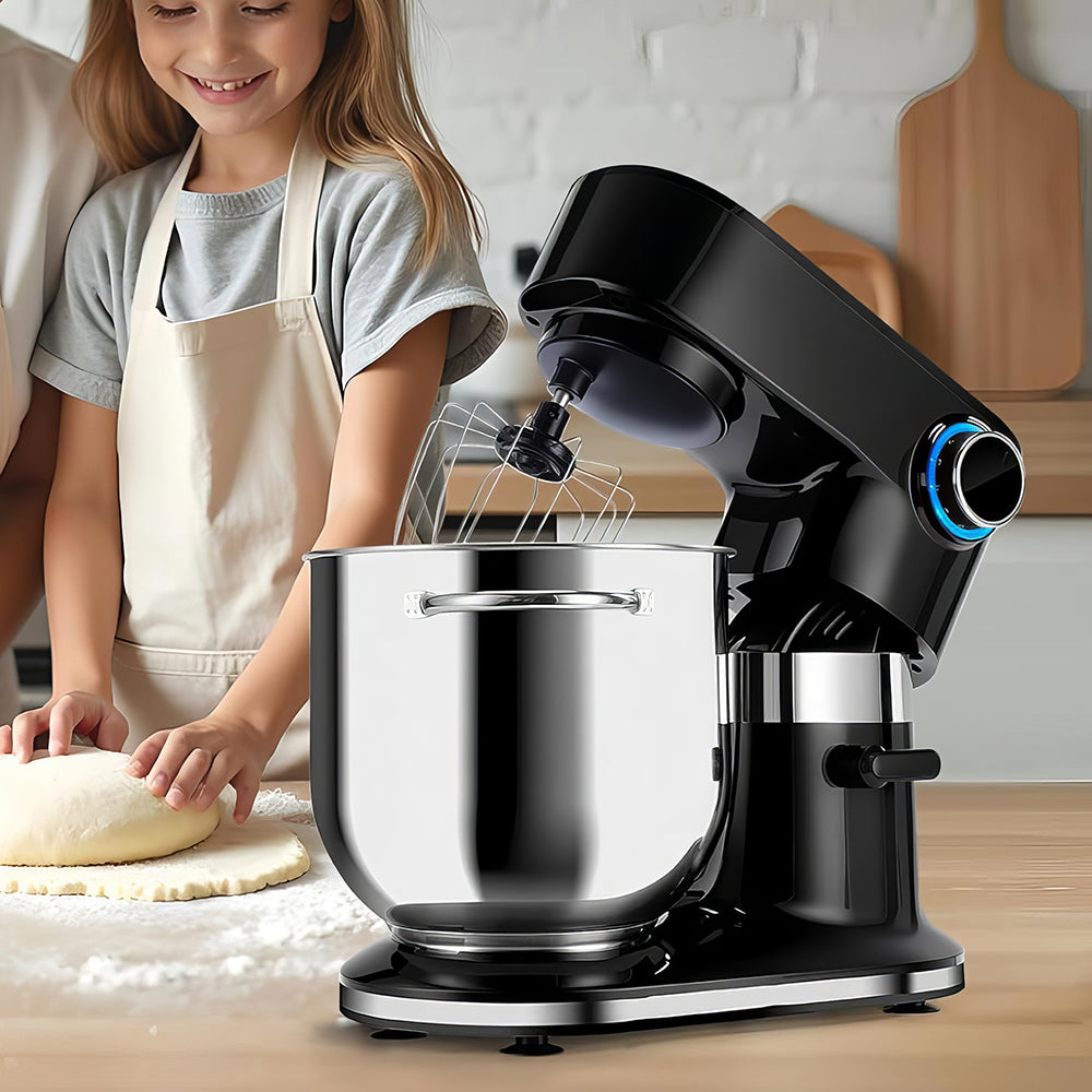 10.5QT Stand Mixer 900W, Large Capacity Tilt-Head Kitchen Mixer